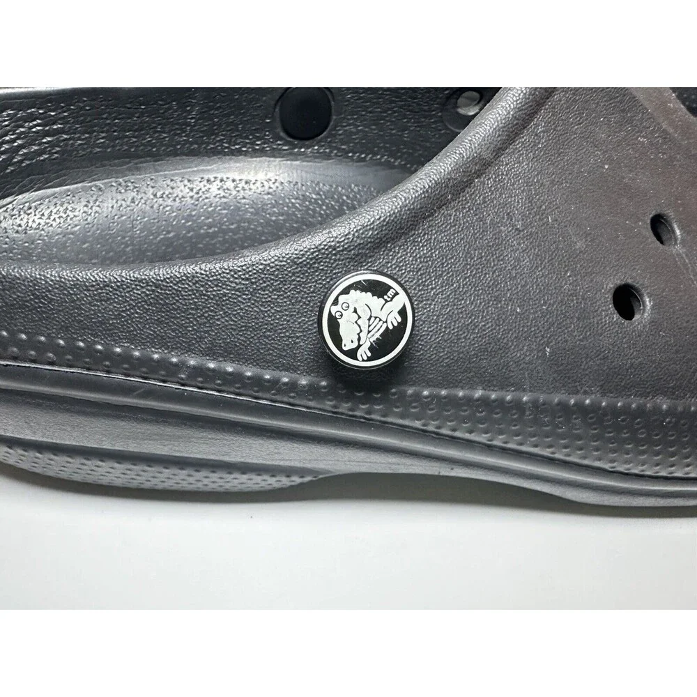 Crocs Mules Clogs Slip On Black No‎ Back Strap Unisex Men's 10 Women's 12